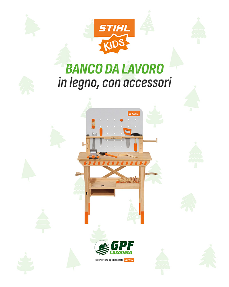 03-idea regalo natale 2025 giocattoli stihl